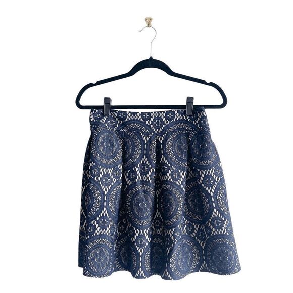 Tacera Women Mini Skirt Pleated Abstract Pattern Multicolor Small - Picture 1 of 10